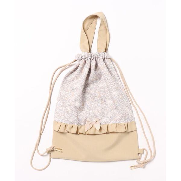『セール実施中』ZOZO問い合わせ番号:82815453ショップ:Catherine Cottage，キャサリンコテージブランド:Catherine Cottage，キャサリンコテージ商品名:フラワープリントナップサックカテゴリ:バッグ&g...