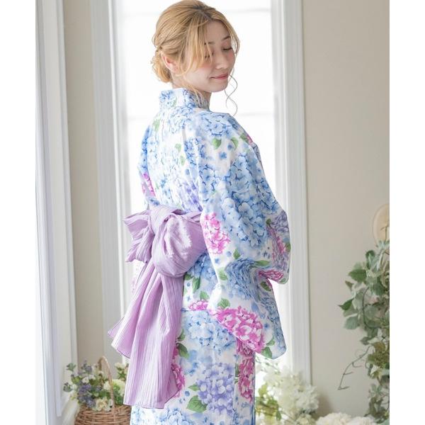 新品　セパレート浴衣 レディース浴衣 2way浴衣　二部式浴衣　花柄　ブルー 楽天市場】2wayレディース浴衣セット【送料無料 超目玉 最強超