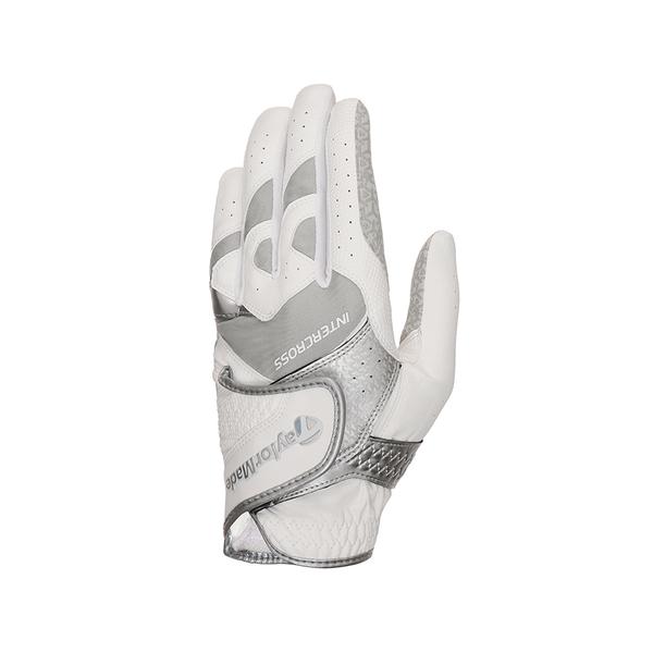 『セール実施中』ZOZO問い合わせ番号:83054484ショップ:TaylorMade Golf，テーラーメイド ゴルフブランド:TaylorMade，テーラーメイド商品名:TM24 インタークロス 6.0 グローブ ホワイト/グレーカテゴ...
