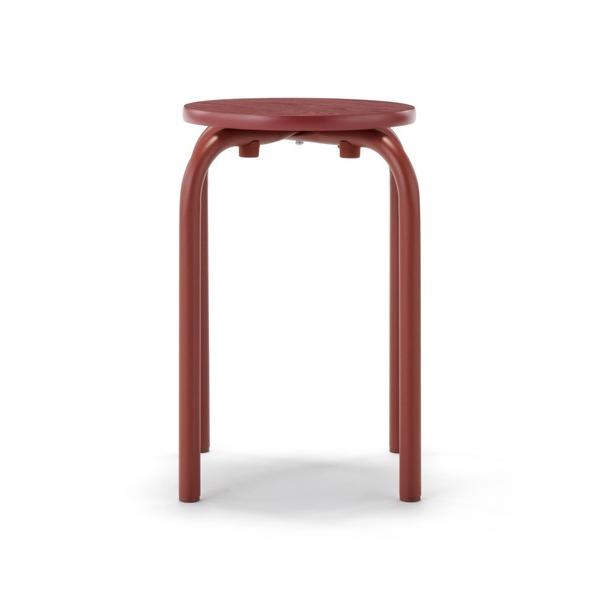 ZOZO問い合わせ番号:83093113ショップ:無印良品，ムジルシリョウヒンブランド:無印良品，ムジルシリョウヒン商品名:スチールパイプスタッキングスツール　幅２８．５×奥行２８．５×高さ４５ｃｍカテゴリ:インテリア>家具ブランド品...