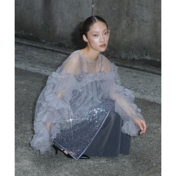 ZOZO問い合わせ番号:83093948ショップ:ANDRESD，アンドレスドブランド:ANDRESD，アンドレスド商品名:デコラティブチュールトップス / decorative tulle topsカテゴリ:ワンピース/ドレス>ドレ...