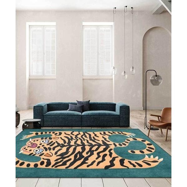 『セール実施中』ZOZO問い合わせ番号:83162882ショップ:REBALANCE，リバランスブランド:REBALANCE，リバランス商品名:タイガーマット120*160CMカテゴリ:インテリア&gt;ラグ/マットブランド品番:OF011...