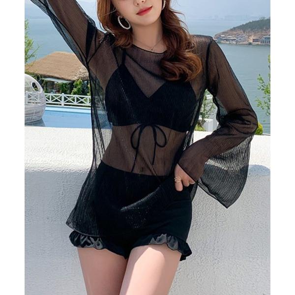 『タイムセール実施中』※このアイテムは返品・交換対象外商品です。ZOZO問い合わせ番号:83297485ショップ:SETUP7，セットアップセブンブランド:SETUP7，セットアップセブン商品名:【SETUP7】シアーラメトップス+フリルデ...