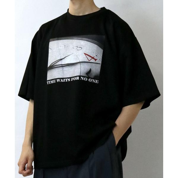 tシャツ graphic arts double knit T-shirt/接触冷感 グラフィックアート ダンボールニット クルーネック半袖Tシャツ メンズ