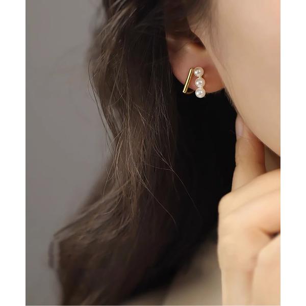 『セール実施中』ZOZO問い合わせ番号:83505535ショップ:FRP，エフアールピーブランド:LA VORAGINE，ラ ヴォラジネ，FRP，エフアールピー商品名:アレルギー対応　パールイヤリングカテゴリ:アクセサリー>イヤリング...