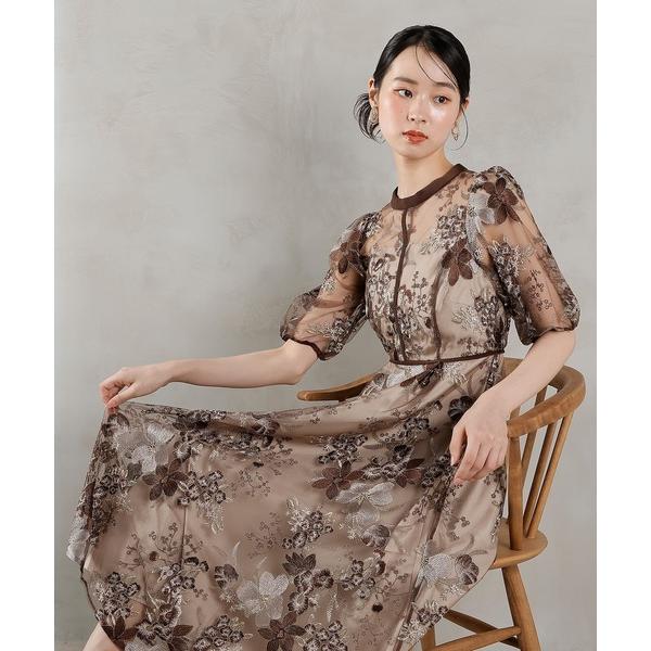 『タイムセール実施中』ZOZO問い合わせ番号:83636685ショップ:Kana，カナブランド:Kana，カナ商品名:シック フラワー刺繍 パーティー ドレス 結婚式 お呼ばれ オケージョンカテゴリ:ワンピース/ドレス>ドレスブランド...