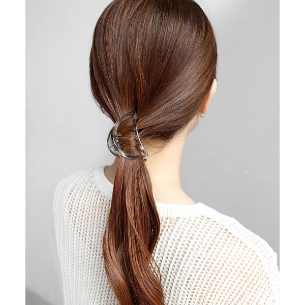 ZOZO問い合わせ番号:83872386ショップ:ANEMONE，アネモネブランド:ANEMONE，アネモネ商品名:シックカラーハーフムーンバンスカテゴリ:ヘアアクセサリー>バレッタ/ヘアクリップブランド品番:DG350579H素材:...