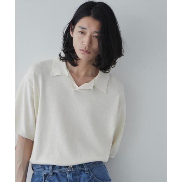 セーター ニット WEGO/スキッパーニットポロ メンズ レディース