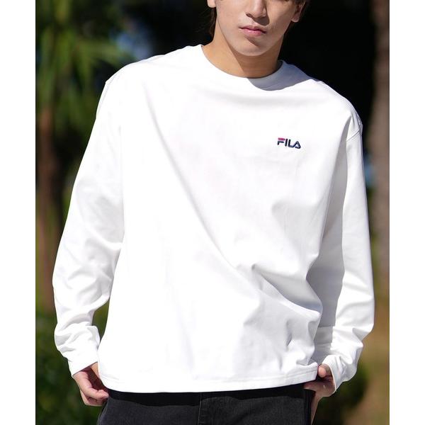 『セール実施中』ZOZO問い合わせ番号:84008030ショップ:ムラサキスポーツ，ムラサキスポーツブランド:FILA，フィラ，ムラサキスポーツ，ムラサキスポーツ商品名:【ムラサキスポーツ限定】FILA/フィラ 長袖ラッシュガード ポケット...