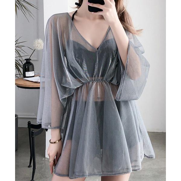 『タイムセール実施中』※このアイテムは返品・交換対象外商品です。ZOZO問い合わせ番号:84040979ショップ:Lace Ladies，レースレディースブランド:Lace Ladies，レースレディース商品名:【3点セット】シアー チュニ...