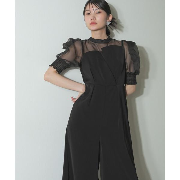 ZOZO問い合わせ番号:84075689ショップ:Kana，カナブランド:Kana，カナ，LE'RURE，リルアー商品名:シアーボックススリーブ  ビスチェ パンツドレス  パーティー 結婚式 お呼ばれ オケージョンカテゴリ:ワンピース/ド...