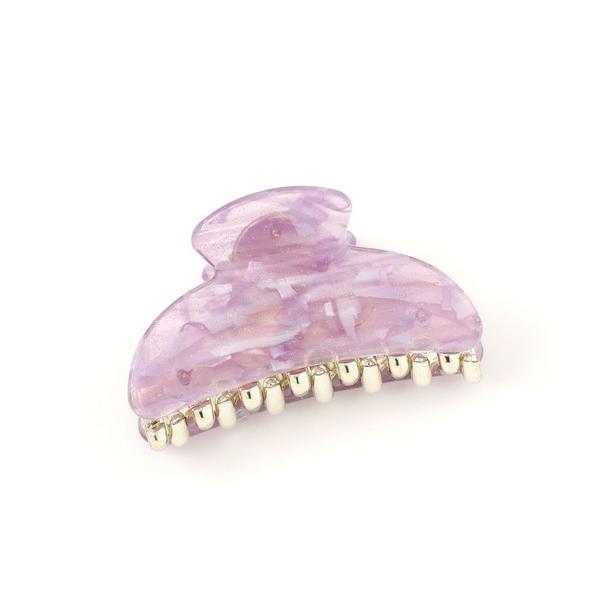 ZOZO問い合わせ番号:84108302ショップ:LAKOLE，ラコレブランド:LAKOLE，ラコレ商品名:マーブルラメバンスクリップ / 115833カテゴリ:ヘアアクセサリー>バレッタ/ヘアクリップブランド品番:115833素材:...