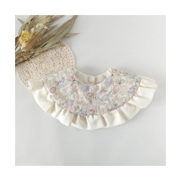 ※このアイテムは返品・交換対象外商品です。ZOZO問い合わせ番号:84204330ショップ:TONE，トーンブランド:tone，トーン商品名:【こまりはんどめいど】フラワーフリルスタイ/ベビースタイ / ビブ/よだれかけ(SU)カテゴリ:マ...