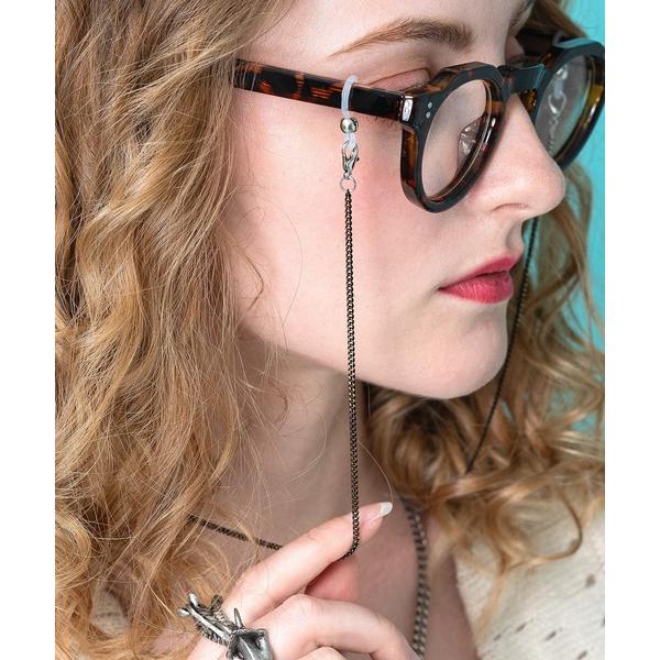 ZOZO問い合わせ番号:84238172ショップ:ankoROCK，アンコロックブランド:an meets zakka，アンミツザッカ商品名:an meets zakka シャイニーカッティングメガネチェーンカテゴリ:ファッション雑貨&gt...