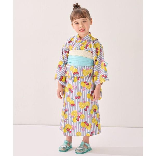 『セール実施中』ZOZO問い合わせ番号:84241379ショップ:ANY，エニィブランド:ANY，エニィ商品名:3WAY ロング丈 浴衣 セットカテゴリ:水着/着物・浴衣>浴衣ブランド品番:SIFKCM0670素材:フルーツ×ストライ...