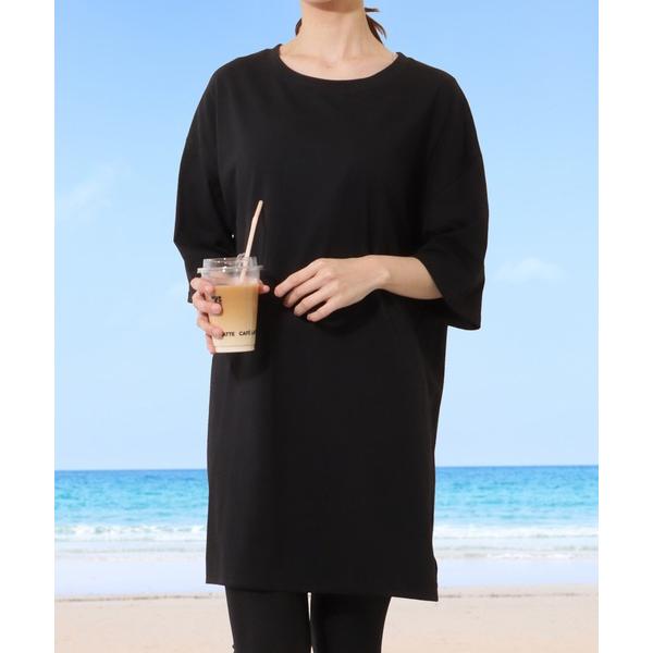 『タイムセール実施中』ZOZO問い合わせ番号:84311366ショップ:Lace Ladies，レースレディースブランド:Lace Ladies，レースレディース商品名:【2点セット】ソリッドカラー オーバーサイズ 半袖 ラッシュ プルオー...