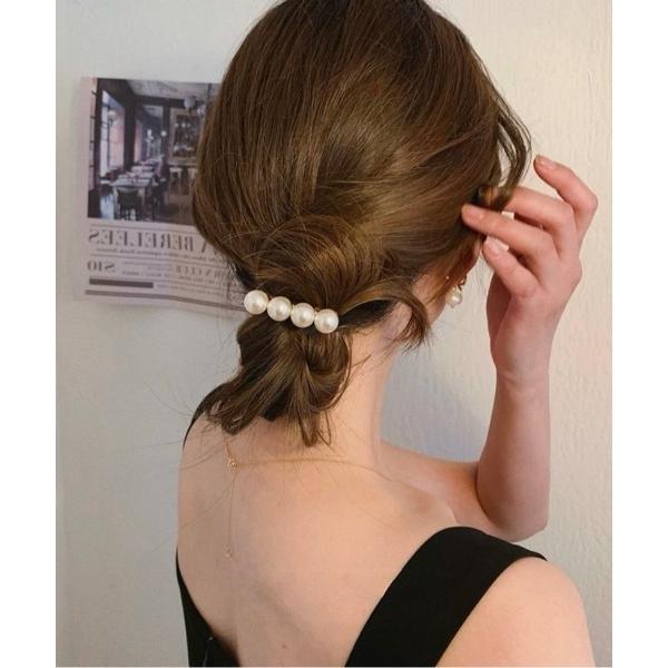 『セール実施中』ZOZO問い合わせ番号:84311801ショップ:Auntie Rosa，アンティローザブランド:E&amp;C closet…，イーアンドシークローゼット商品名:『12月限定半額商品』パール4連ヘアゴムカテゴリ:ヘアアクセ...