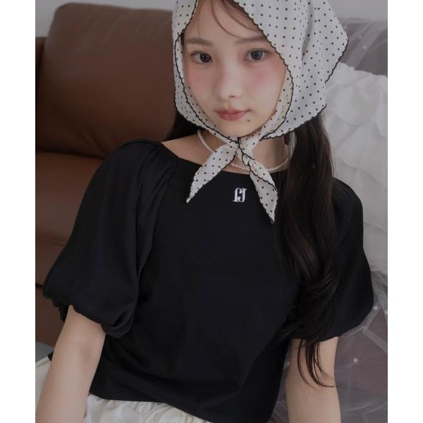 tシャツ 半袖 sleeve mix logo T レディース