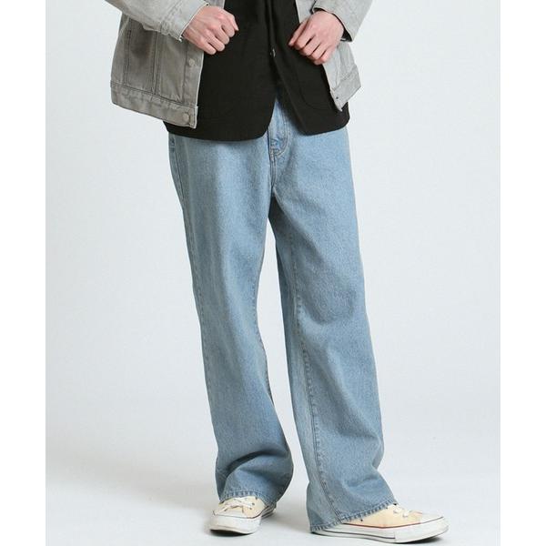 ジーンズ 「DENIM DELIGHT DAYS」デニムワイドジーンズ メンズ レディース