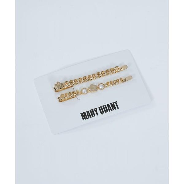 『セール実施中』ZOZO問い合わせ番号:84668372ショップ:MARY QUANT，マリークワントブランド:MARY QUANT，マリークワント商品名:メタルチェーン ヘアピンセットカテゴリ:ヘアアクセサリー>ヘアピンブランド品番...
