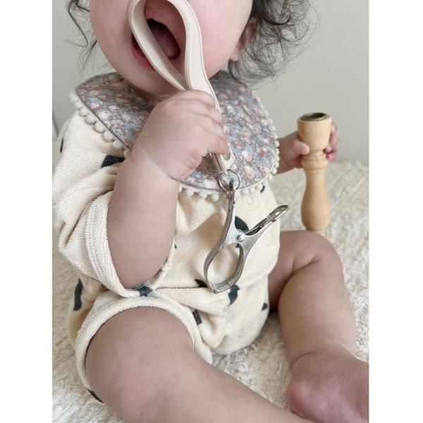 ※このアイテムは返品・交換対象外商品です。ZOZO問い合わせ番号:84668474ショップ:TONE，トーンブランド:tone，トーン商品名:【sourire chaud】ponpon bib(antique flower)/beige/l...