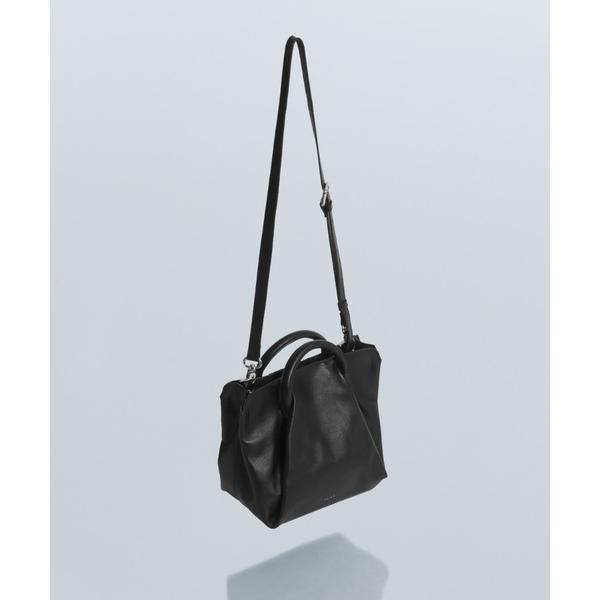 ハンドバッグ 「YArKA/ヤーカ」real leather fold and bend tuck 2way bag 「tdht2」 / リアルレザー折畳み撓せショルダー＆ハンドバッグ