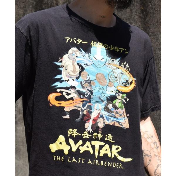tシャツ 「ヴィンテージ古着」アバター伝説の少年アン プリント Tシャツ メンズ レディース