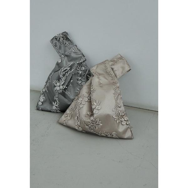 ZOZO問い合わせ番号:84870265ショップ:bflat，ビーフラットブランド:niana，ニアナ商品名:刺繍レースワンハンドルバッグ パーティーバッグ 結婚式 二次会 お呼ばれ フォーマル オケージョンカテゴリ:バッグ>ハンドバ...