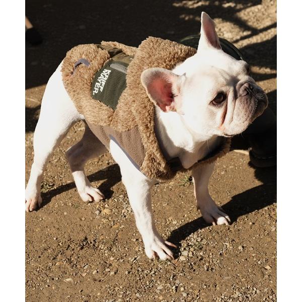 ※このアイテムは返品・交換対象外商品です。ZOZO問い合わせ番号:85228425ショップ:KRIFF MAYER，クリフメイヤーブランド:KRIFF MAYER，クリフメイヤー商品名:【犬服・ドッグウェア】シャギーボアフードベストカテゴリ...