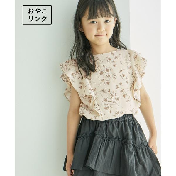 『タイムセール実施中』ZOZO問い合わせ番号:85327778ショップ:ROPE' PICNIC，ロぺピクニックブランド:ROPE' PICNIC，ロペピクニック商品名:【KIDS】ラッフルブラウス/リンクコーデカテゴリ:トップス>シ...