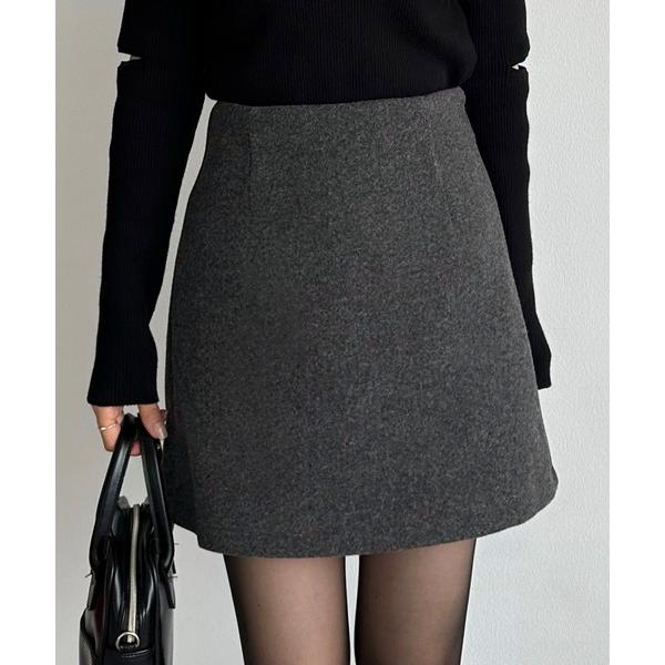 『タイムセール実施中』ZOZO問い合わせ番号:85393218ショップ:JUNOAH，ジュノアブランド:callautia，カラウティア商品名:ウールライク起毛ミニスカート（インナーパンツ付き）カテゴリ:スカート>スカートブランド品番...