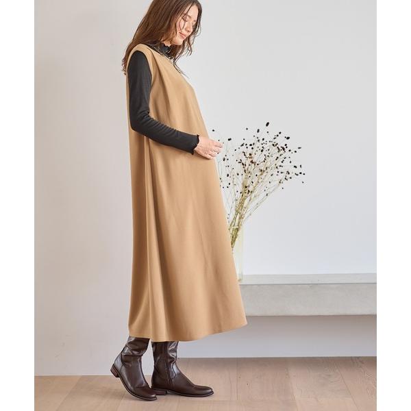 マタニティ ’ ドライタッチ ’ジョーゼット マタニティワンピース(産前・産後対応 マタニティ＆授乳服 ルームウェア)