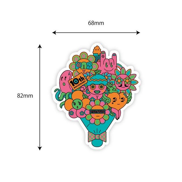 ZOZO問い合わせ番号:85424648ショップ:PUNYUS，プニュズブランド:PUNYUS，プニュズ商品名:ステッカー2【イラストレーター 菱沼彩子】カテゴリ:雑貨/ホビー>ステッカー/テープブランド品番:PN24T-003素材:...