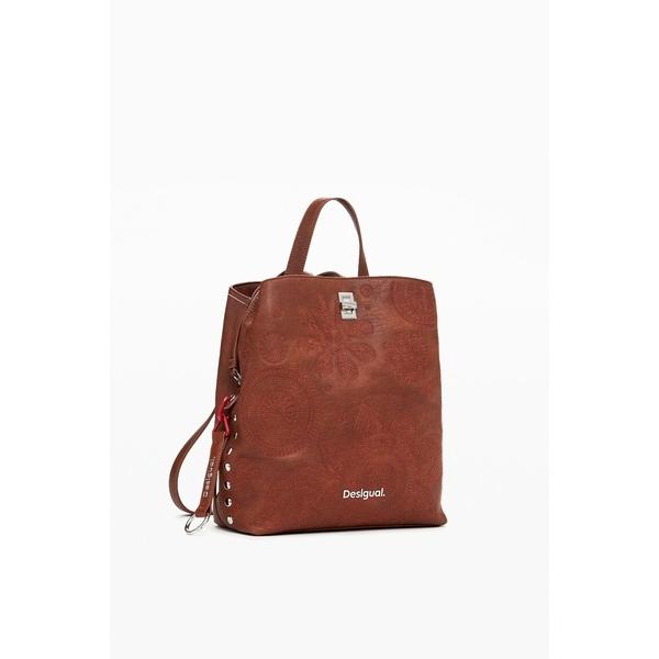 『セール実施中』ZOZO問い合わせ番号:85427191ショップ:Desigual，デシグアルブランド:Desigual，デシグアル商品名:DEJAVU SUMY MINI PUエンボスペイズリー バックパックミニ ブラックカテゴリ:バッグ...