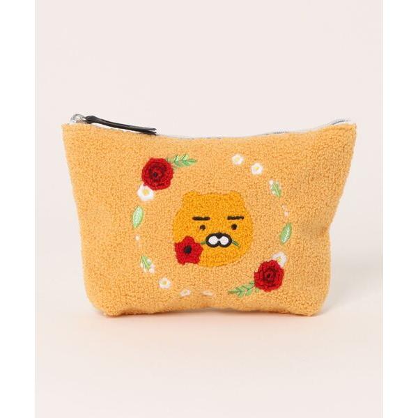 『タイムセール実施中』ZOZO問い合わせ番号:85496030ショップ:baron，バロンブランド:E-COME，イーカム商品名:KAKAO FRIENDS　さがら刺繍ポーチカテゴリ:財布/小物>ポーチブランド品番:KKO-PCH素材...