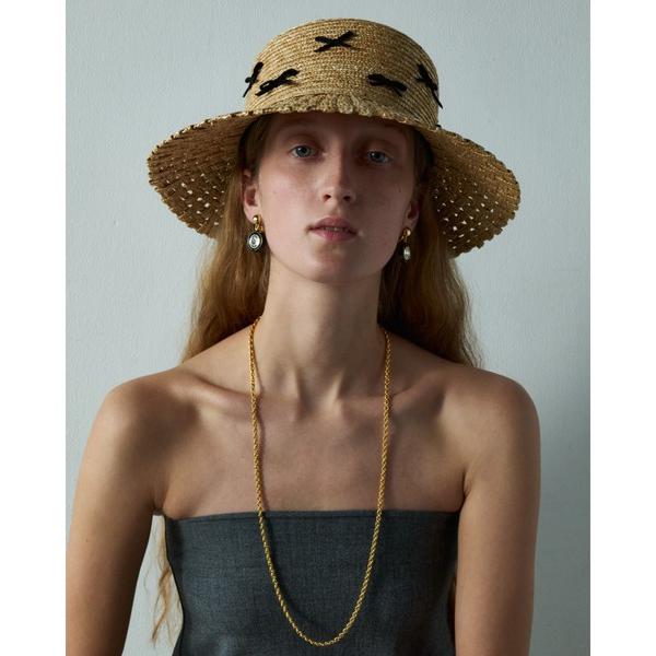 ネックレス 「IRIS 47」classic glass chain necklace/クラシック グラスチェーン ネックレス レディース