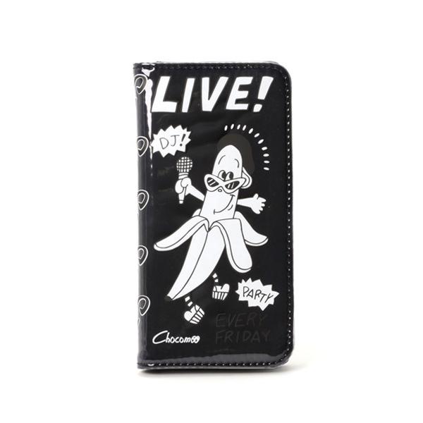 スマホケース CHOCOMOO/チョコムー × nana-nana/ナナナナ LIVE BLACK アイフォンケース iPhone case iphone6ケース iphone6sケース (iPhone 6 / iPhone 6s)