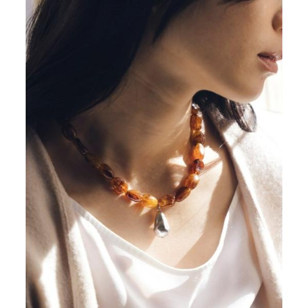 ネックレス 「Nothing And Others × Mami Ishioka Collection」Marble brown Necklace レディース