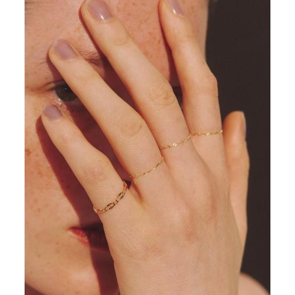 指輪 リング 「les bonbon」simplicity chain ring　シンプリシティ チェーン リング レディース