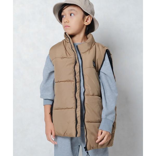 ZOZO問い合わせ番号:85736982ショップ:Auntie Rosa，アンティローザブランド:ZI-ON，ジーオン商品名:スタンドカラーフェイクダウンベストカテゴリ:ジャケット/アウター>ダウンベストブランド品番:944-100素...