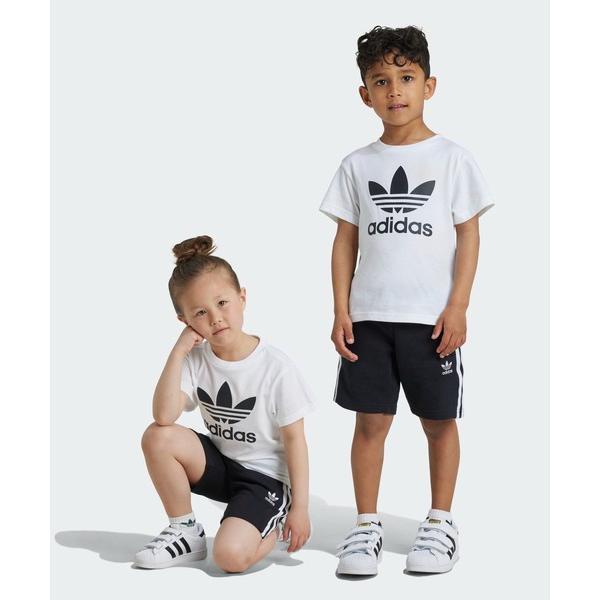『セール実施中』ZOZO問い合わせ番号:85801196ショップ:adidas，アディダスブランド:adidas，アディダス，adidas Originals，アディダスオリジナルス商品名:アディカラー ショーツ＆Tシャツ セットアップ キ...