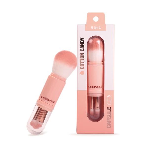 ※このアイテムは返品・交換対象外商品です。ZOZO問い合わせ番号:85900880ショップ:COSME ReMAKE，コスメリメイクブランド:CORINGCO，コリンコ商品名:CORINGCO 4in1 コットンキャンディーカプセルブラシカ...