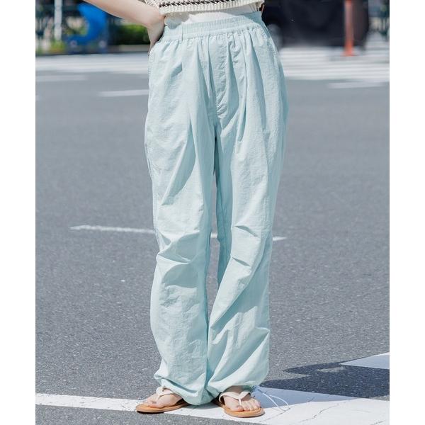 パンツ 「WEB限定」ナイロンパラシュートパンツ レディース