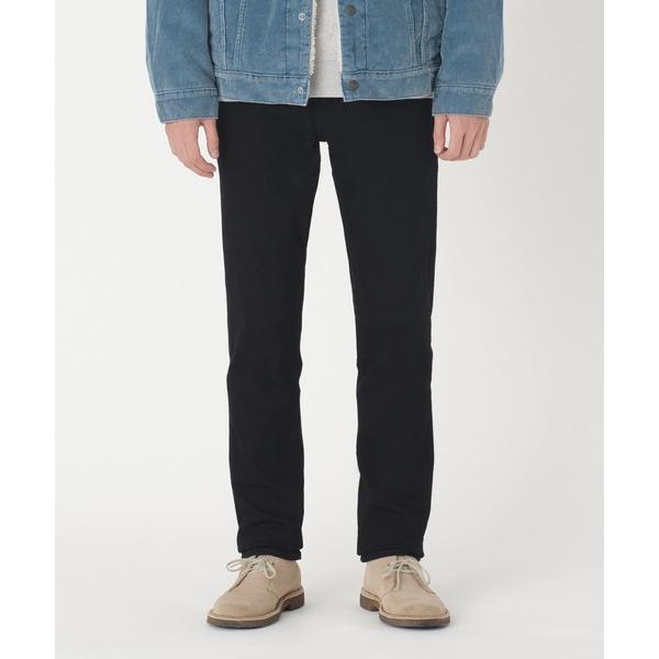 GRANCY】ファーポケットデザインハーフデニムカーゴパンツブラックL