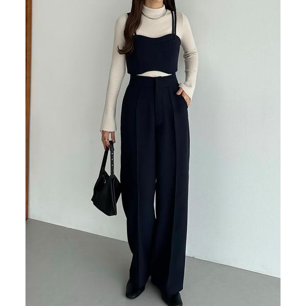 『タイムセール実施中』ZOZO問い合わせ番号:86009945ショップ:JUNOAH，ジュノアブランド:callautia，カラウティア商品名:ビスチェセットスラックスパンツカテゴリ:ジャケット/アウター>セットアップブランド品番:f...