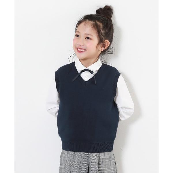 『セール実施中』ZOZO問い合わせ番号:86073639ショップ:devirock，デビロックブランド:devirock，デビロック商品名:綿100％ 洗える スクールニット Vネック ベストカテゴリ:トップス>ベストブランド品番:1...