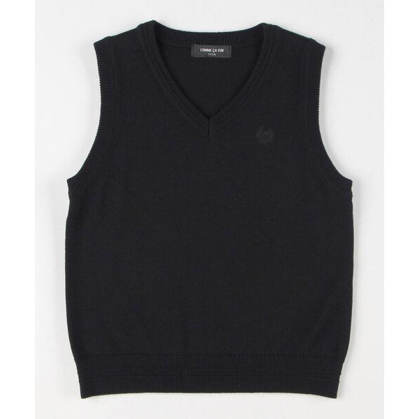 『タイムセール実施中』ZOZO問い合わせ番号:86108402ショップ:COMME CA ISM，コムサイズムブランド:COMME CA ISM，コムサイズム商品名:ベーシック ニット ベスト(140-160cm)カテゴリ:トップス>...