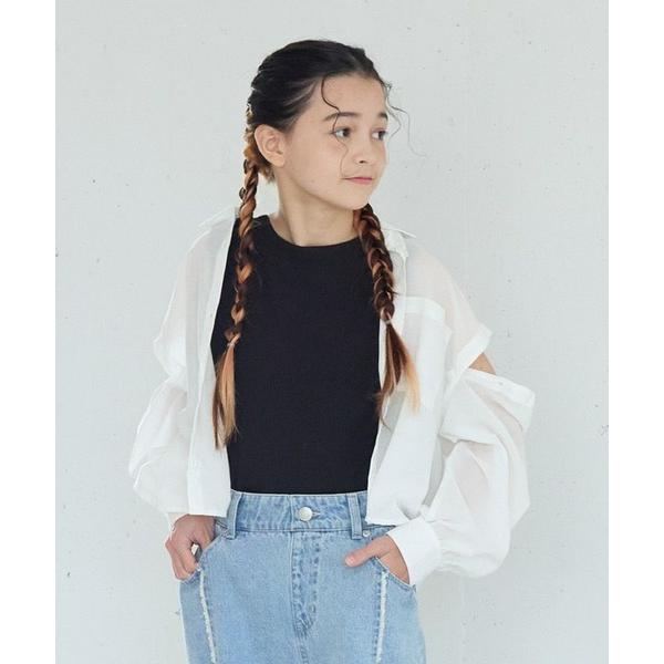 『セール実施中』ZOZO問い合わせ番号:86111478ショップ:GLOBAL WORK，グローバルワークブランド:GLOBAL WORK，グローバルワーク商品名:タンクセット肩あきシアーシャツ/130976カテゴリ:トップス>シャツ...