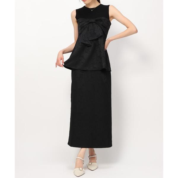 『セール実施中』ZOZO問い合わせ番号:86111756ショップ:MISCH MASCH，ミッシュ マッシュブランド:MISCH MASCH，ミッシュマッシュ商品名:ペプラムリボントップスセットアップ/MM437401カテゴリ:ジャケット/...