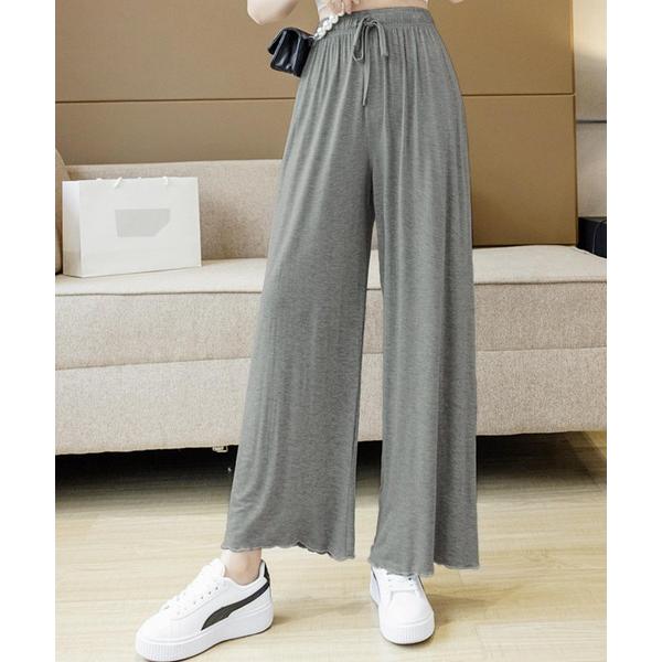 『タイムセール実施中』ZOZO問い合わせ番号:86145617ショップ:Amulet，アミュレットブランド:Amulet，アミュレット商品名:スウェット風ワイドパンツカテゴリ:パンツ>スウェットパンツブランド品番:vl-6733素材:...
